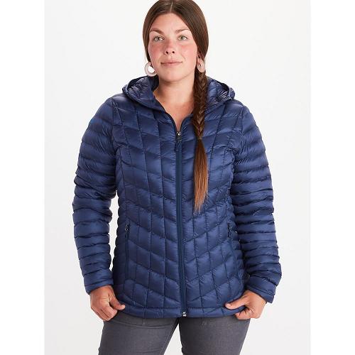 Marmot Featherless Puffer Jacket For Womens Navy XWG279016